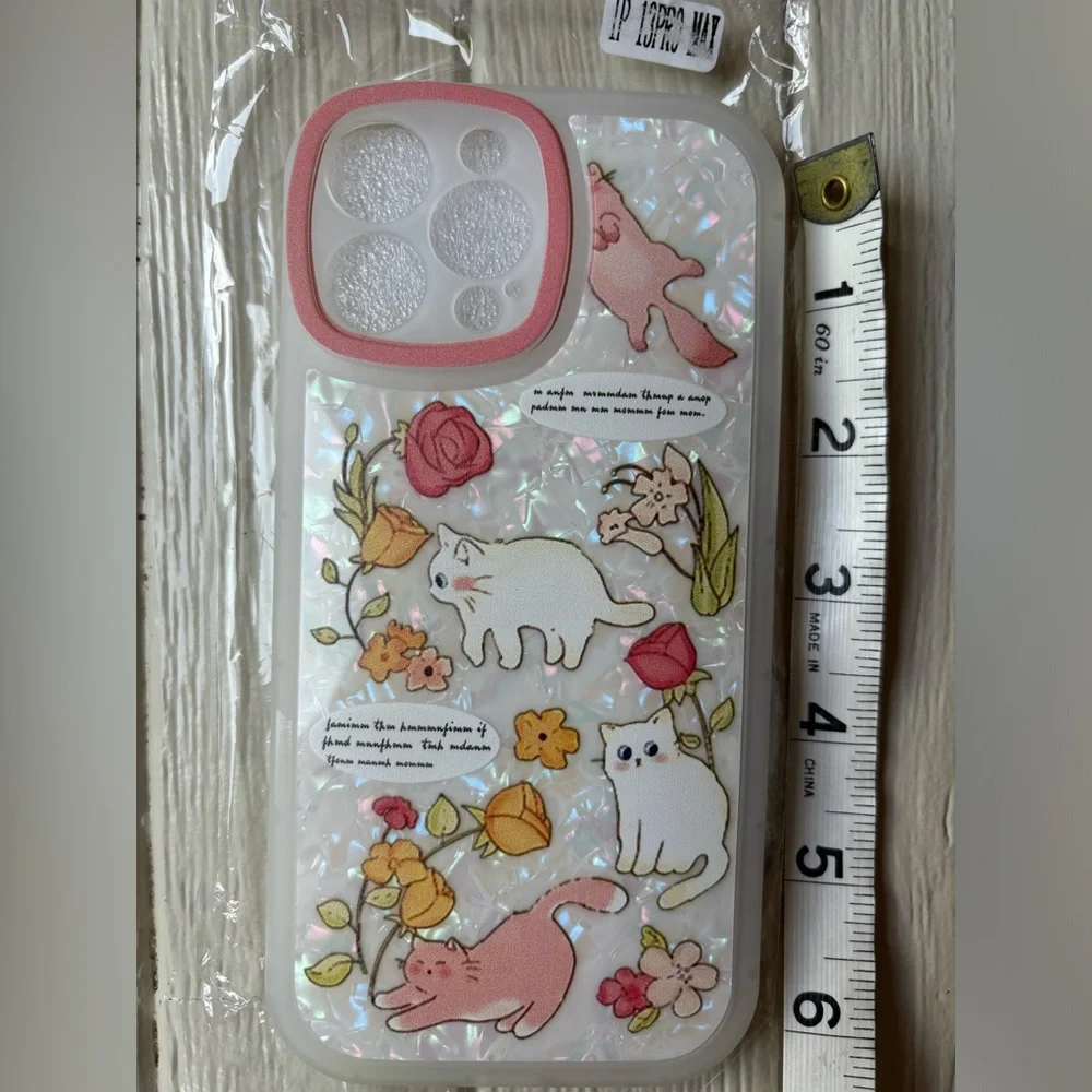 Cell phone case iPhone 13 Pro Max phone case cover cats